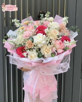 BÓ HOA HỒNG TẶNG DỊP SINH NHẬT 