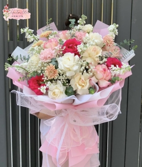 BÓ HOA HỒNG TẶNG DỊP SINH NHẬT 