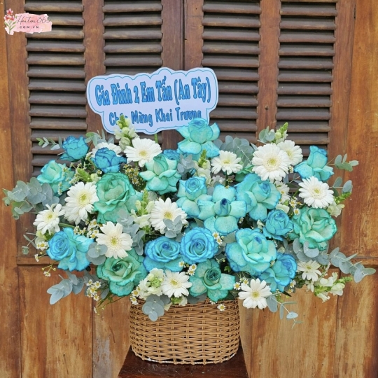 HOA HỒNG XANH